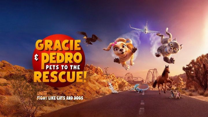 فيلم Gracie and Pedro: Pets to the Rescue 2024 مترجم كامل HD